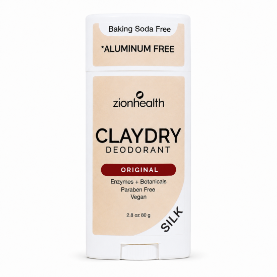 CLAYDRY™ SILK Original Baking Soda-Free Aluminum-Free Natural